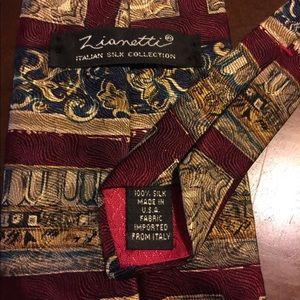 Zianetti Italian silk tie